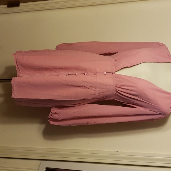 NWT Missguided Pink milkmaid mini dress - Picture 5 of 6